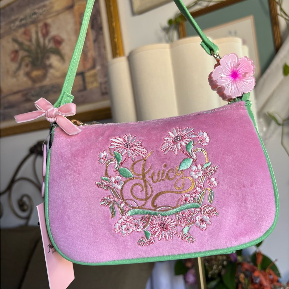 Juicy Couture “juicy in bloom” mini shoulder bag